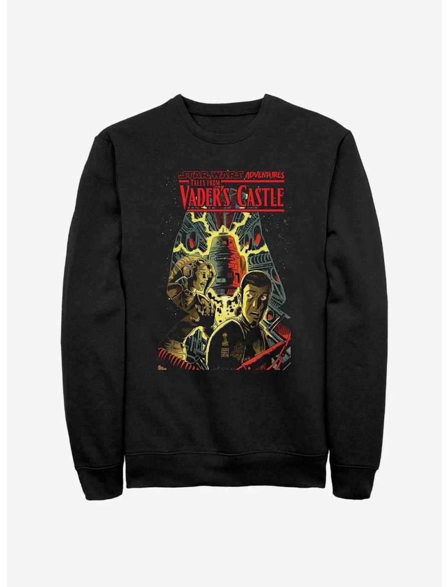 Sweaters And Cardigans * | Null Star Wars Spaceship Tales From Vader'S Castle Sweatshirt