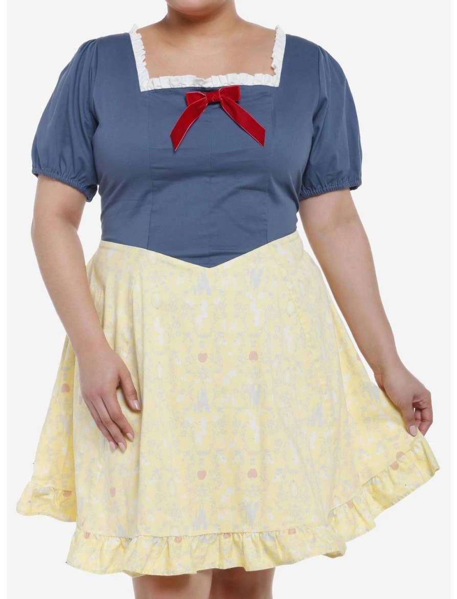 Dresses * | Hunivers Her Universe Disney Snow White And The Seven Dwarfs Sweetheart Dress Plus Size