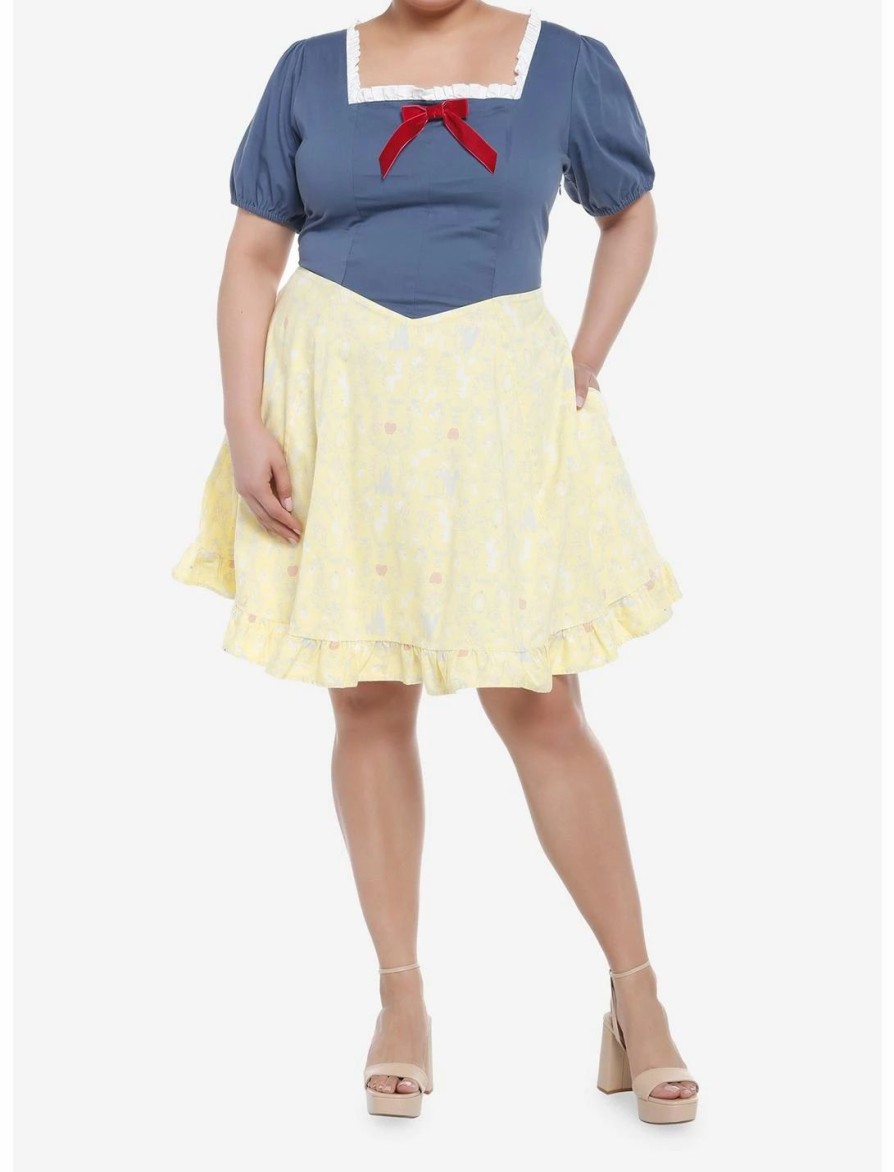 Dresses * | Hunivers Her Universe Disney Snow White And The Seven Dwarfs Sweetheart Dress Plus Size