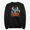 Sweaters And Cardigans * | Null Disney Lilo & Stitch Boo! Sweatshirt