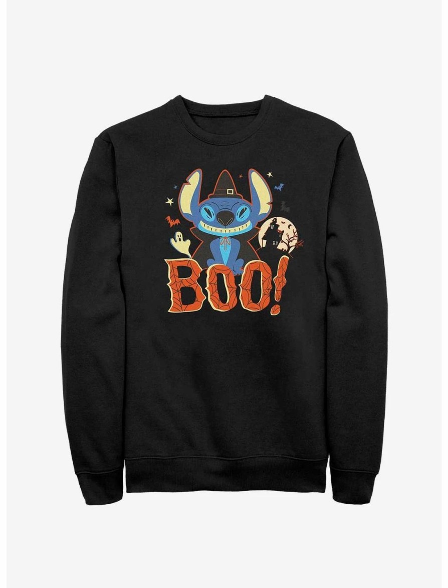 Sweaters And Cardigans * | Null Disney Lilo & Stitch Boo! Sweatshirt