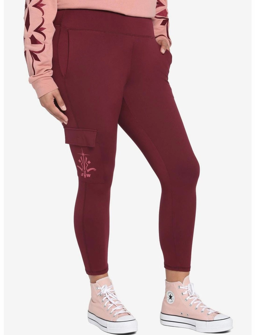 Bottoms * | Hunivers Her Universe Star Wars Ahsoka Tano Cargo Leggings Plus Size