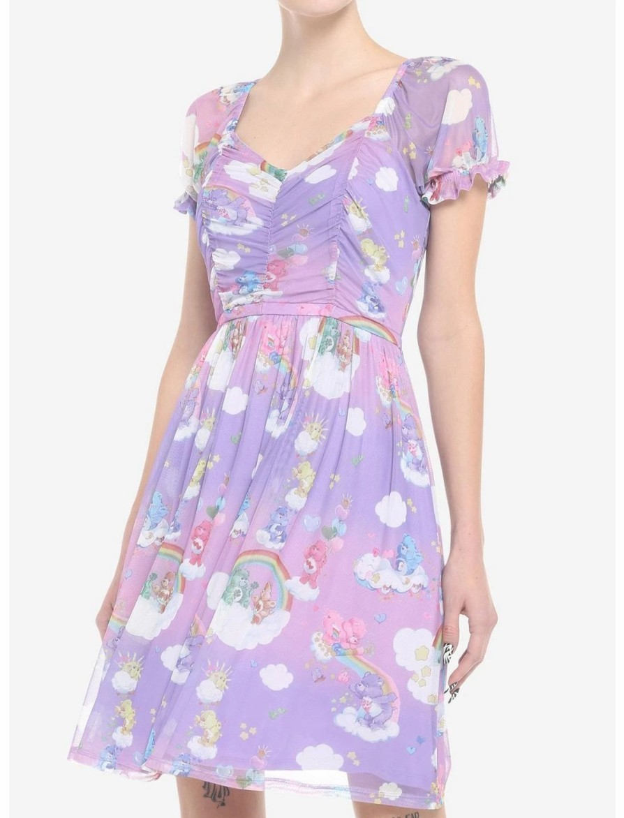 Dresses * | Hunivers Care Bears Characters In The Clouds Dress