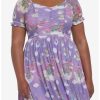 Dresses * | Hunivers Care Bears Characters In The Clouds Dress Plus Size