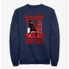 Sweaters And Cardigans * | Null Stranger Things Holiday Rockin' Around Eddie Munson Sweatshirt