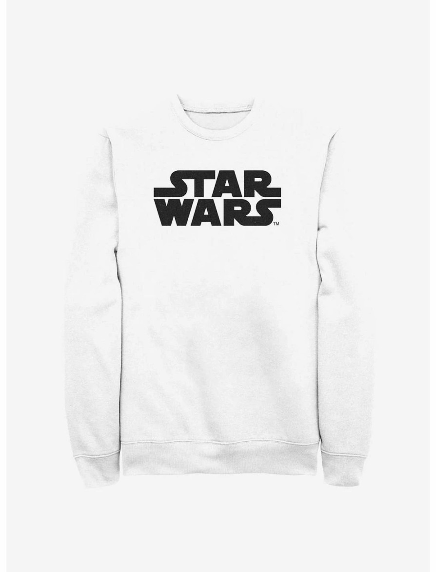 Sweaters And Cardigans * | Null Star Wars Simple Logo Sweatshirt