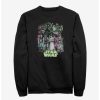 Sweaters And Cardigans * | Null Star Wars Neon Grid Group Sweatshirt