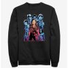 Sweaters And Cardigans * | Null Stranger Things Neon Group Sweatshirt