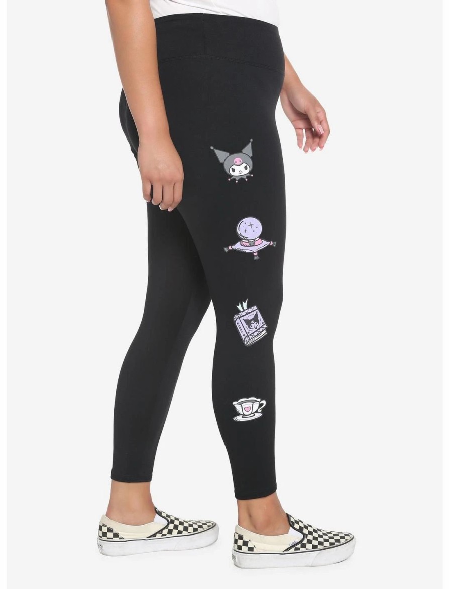 Bottoms * | Hunivers Kuromi Fortune Teller Leggings Plus Size