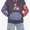 Hoodies And Sweatshirts * | Hunivers Her Universe Studio Ghibli Kiki'S Delivery Service Color-Block Hoodie