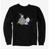 Sweaters And Cardigans * | Null Pochacco Swimming Party Sweatshirt