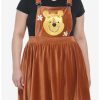 Dresses * | Hunivers Disney Winnie The Pooh Corduroy Skirtall Plus Size