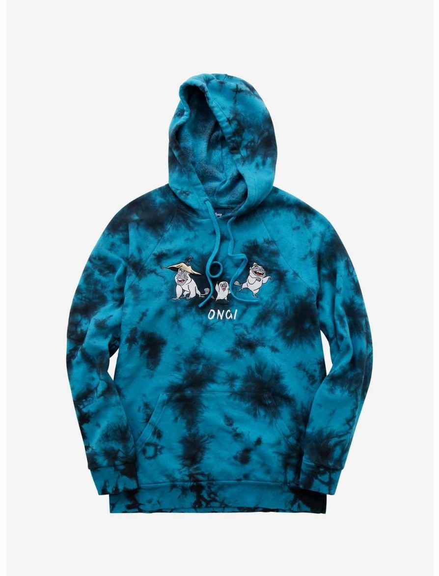 Sweaters And Cardigans * | Ourunvrs Her Universe Disney Raya And The Last Dragon Ongi Tie-Dye Hoodie