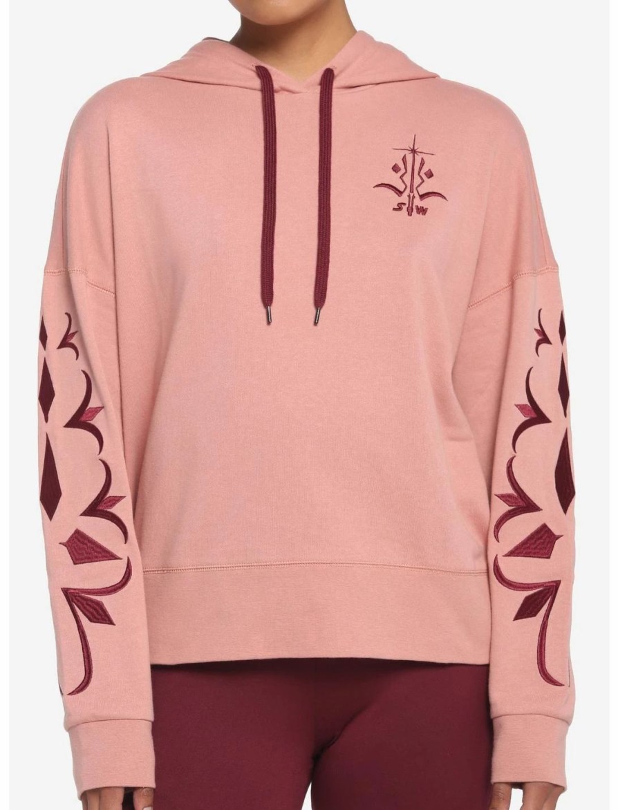 Hoodies And Sweatshirts * | Hunivers Her Universe Star Wars Ahsoka Tano Embroidered Hoodie