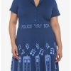 Dresses * | Hunivers Her Universe Doctor Who Tardis Retro Dress Plus Size