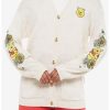 Sweaters And Cardigans * | Hunivers Disney Winnie The Pooh Embroidered Oversized Cardigan