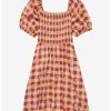 Dresses * | Hunivers Her Universe Disney Winnie The Pooh Gingham Smock Dress