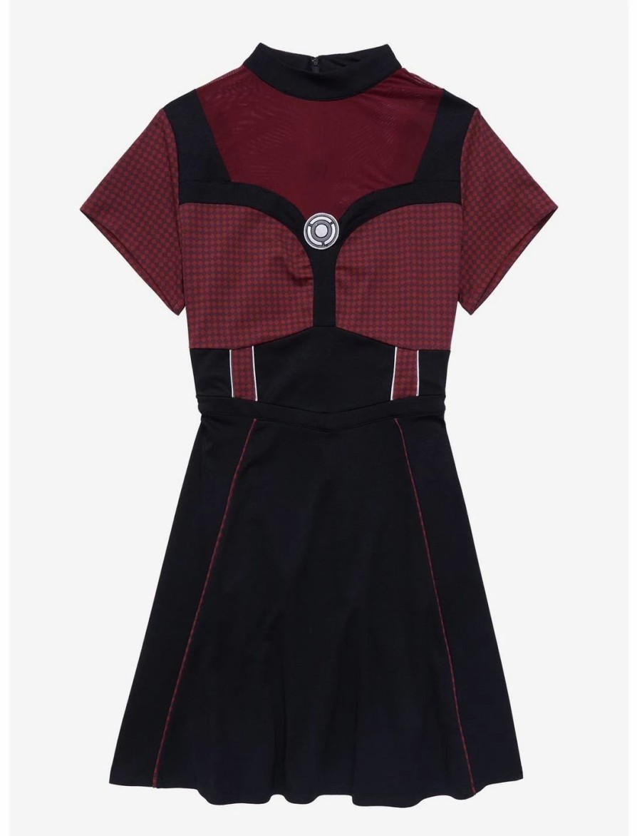 Dresses * | Hunivers Her Universe Marvel Ant-Man And The Wasp: Quantumania Ant-Man Dress Plus Size