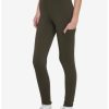 Bottoms * | Hunivers Olive Leggings With Pocket