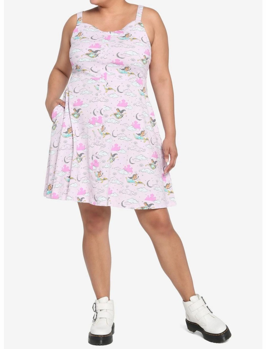 Dresses * | Hunivers Her Universe Disney Aladdin Carpet Ride Dress Plus Size