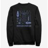 Sweaters And Cardigans * | Null Disney Hocus Pocus Transformation Spell Lyrics Sweatshirt