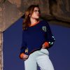 Sweaters And Cardigans * | Hunivers Her Universe Star Wars Galactic Empire Neon Sweatshirt Her Universe Exclusive