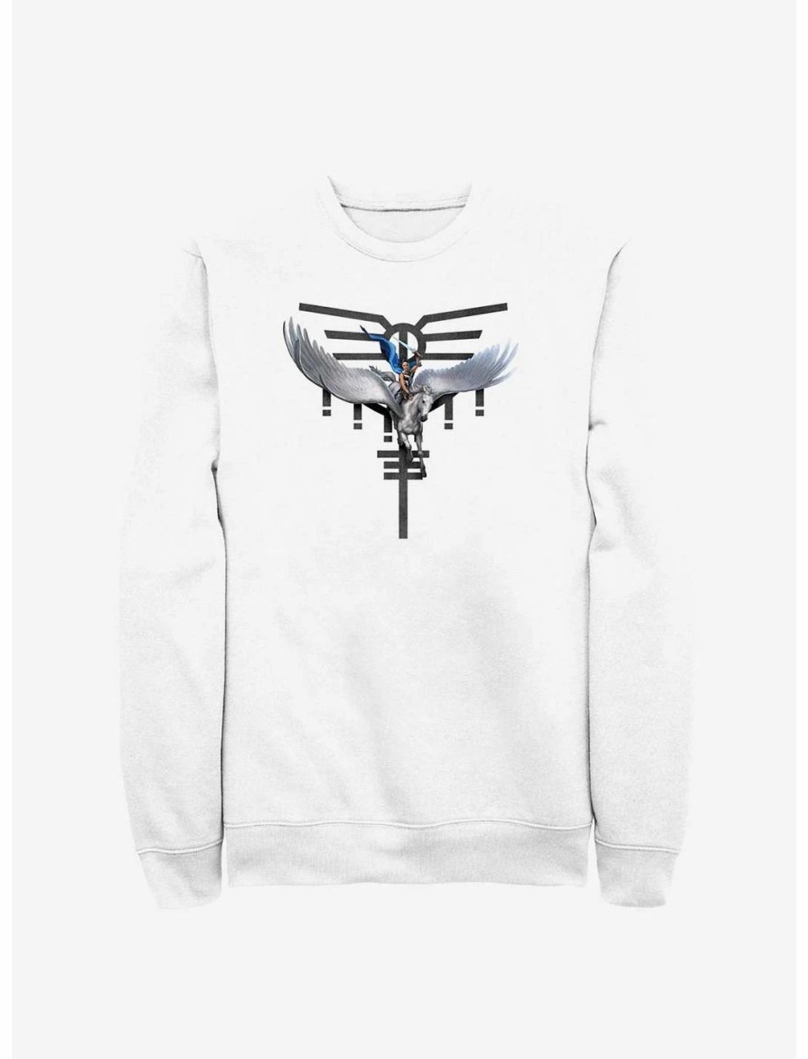 Sweaters And Cardigans * | Null Marvel Thor: Love And Thunder Valkyrie Pegasus Sweatshirt