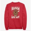 Sweaters And Cardigans * | Null Star Wars Chewie Happy Life Day Sweatshirt