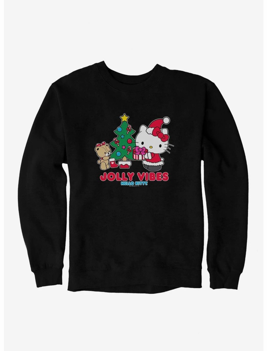 Sweaters And Cardigans * | Null Hello Kitty Jolly Vibes Sweatshirt