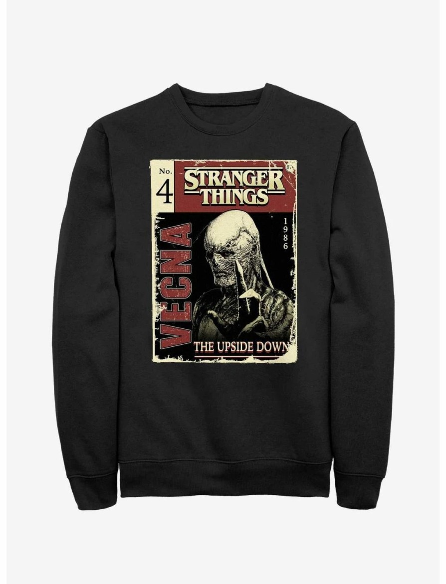 Sweaters And Cardigans * | Null Stranger Things Vecna Cover Sweatshirt