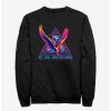 Sweaters And Cardigans * | Null Marvel Thor: Love And Thunder All Hail King Valkyrie Badge Sweatshirt