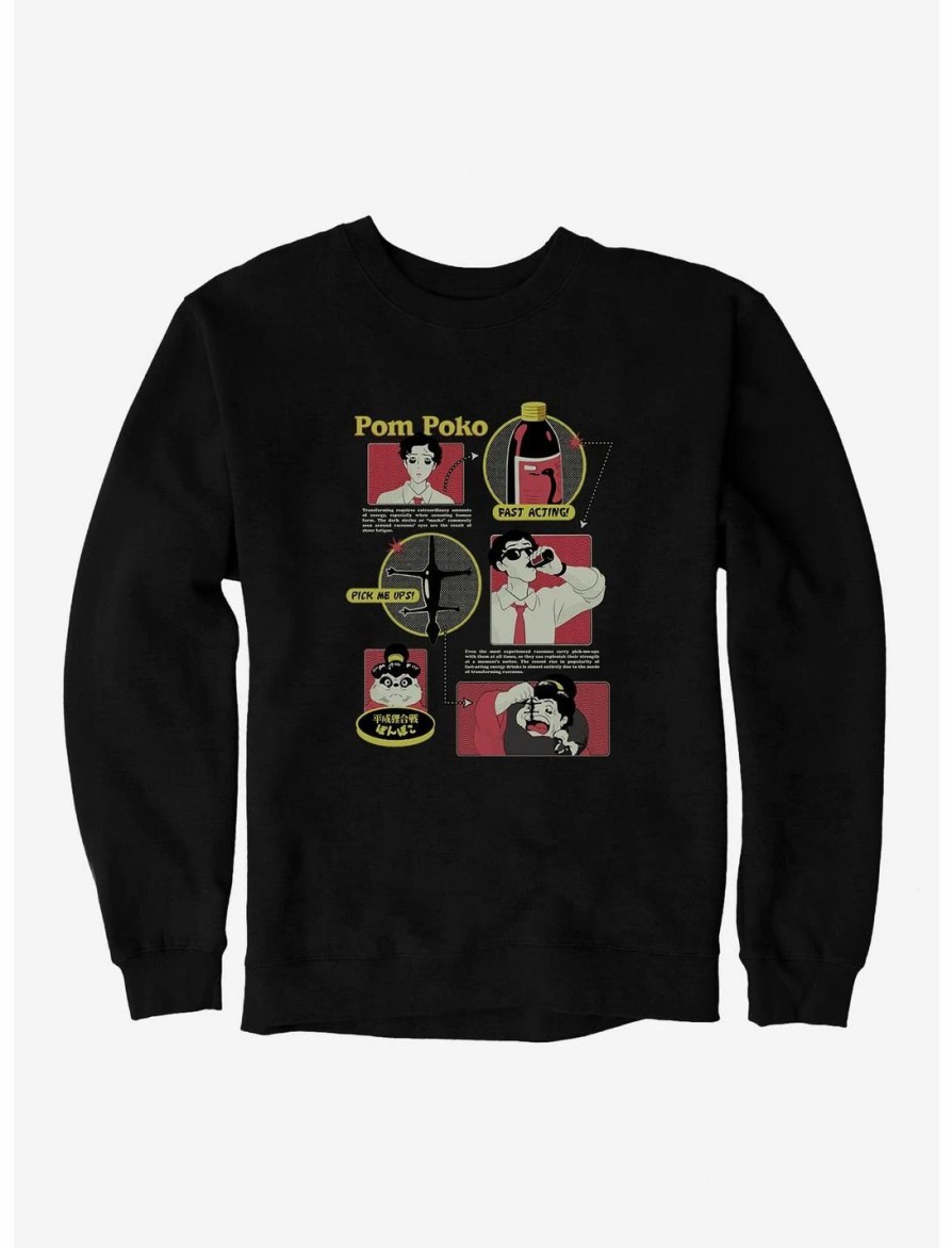 Sweaters And Cardigans * | Null Studio Ghibli Pom Poko Pick Me Ups Sweatshirt