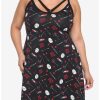 Dresses * | Hunivers Friday The 13Th Jason Bloody Weapons Strappy Dress Plus Size