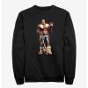 Sweaters And Cardigans * | Null Marvel Thor: Love And Thunder Korg Paint Sweatshirt