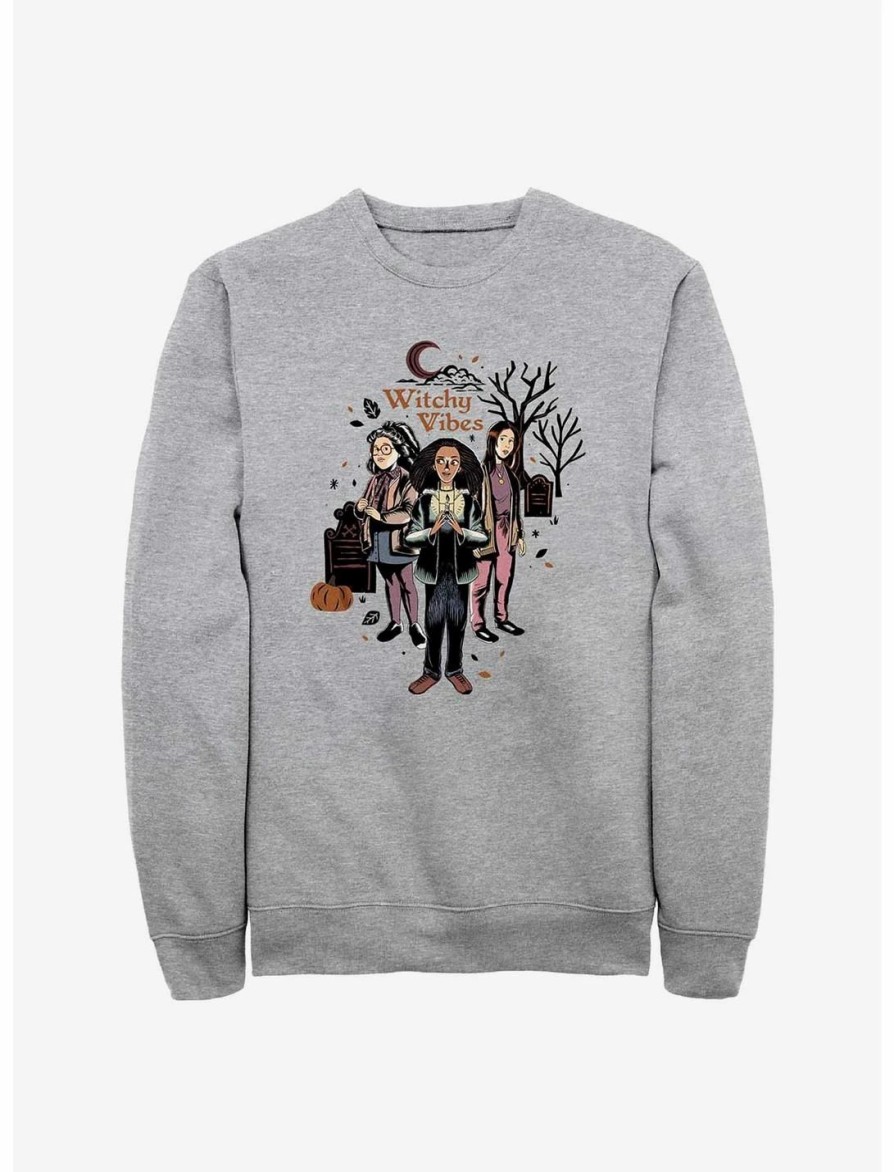 Sweaters And Cardigans * | Null Disney Hocus Pocus 2 Witchy Vibes Sweatshirt