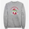 Sweaters And Cardigans * | Null Star Wars The Mandalorian Santa Grogu Up To Snow Good Sweatshirt