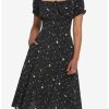 Dresses * | Null Ditsy Celestial Midi Dress