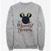 Sweaters And Cardigans * | Null Disney Mickey Mouse Merriest Season Sweatshirt