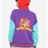 Hoodies And Sweatshirts * | Hunivers Looney Tunes Color-Block Hoodie