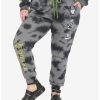 Bottoms * | Hunivers Beetlejuice Icons Tie-Dye Sweatpants Plus Size