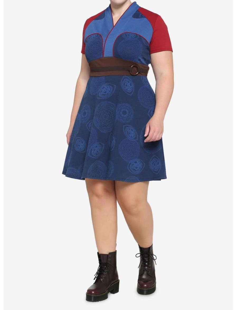 Dresses * | Hunivers Her Universe Marvel Doctor Strange In The Multiverse Of Madness Doctor Strange Dress Plus Size