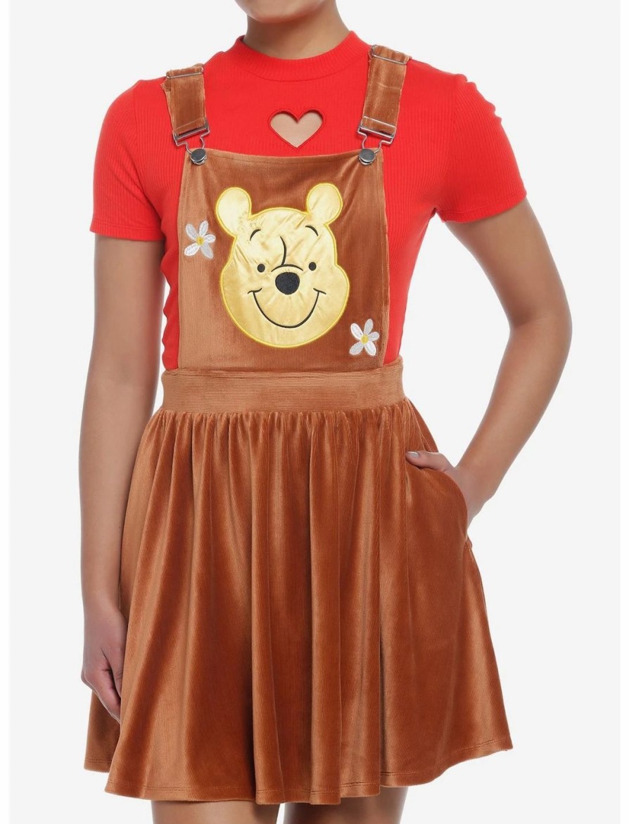 Dresses * | Hunivers Disney Winnie The Pooh Corduroy Skirtall