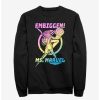 Sweaters And Cardigans * | Null Marvel Ms. Marvel Gradient Marvel Sweatshirt