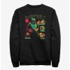 Sweaters And Cardigans * | Null Star Wars Book Of Boba Fett Character Circles Sweatshirt