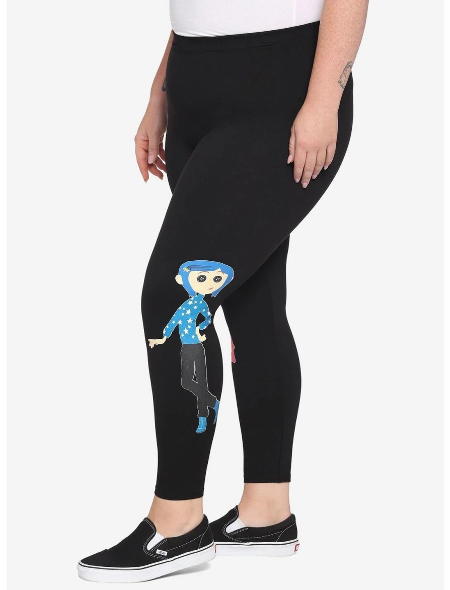 Bottoms * | Hunivers Coraline Mirror Leggings Plus Size