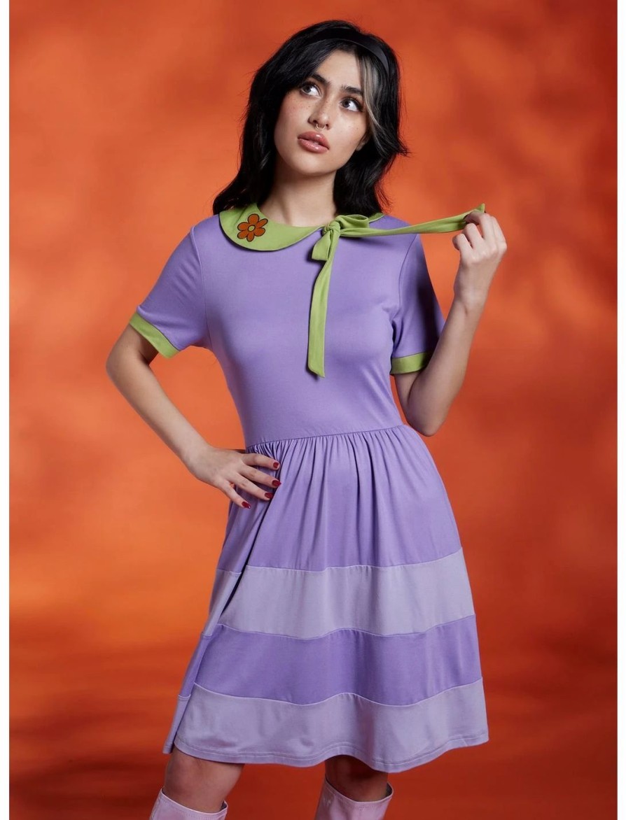 Dresses * | Hunivers Scooby-Doo! Daphne Lavender Dress