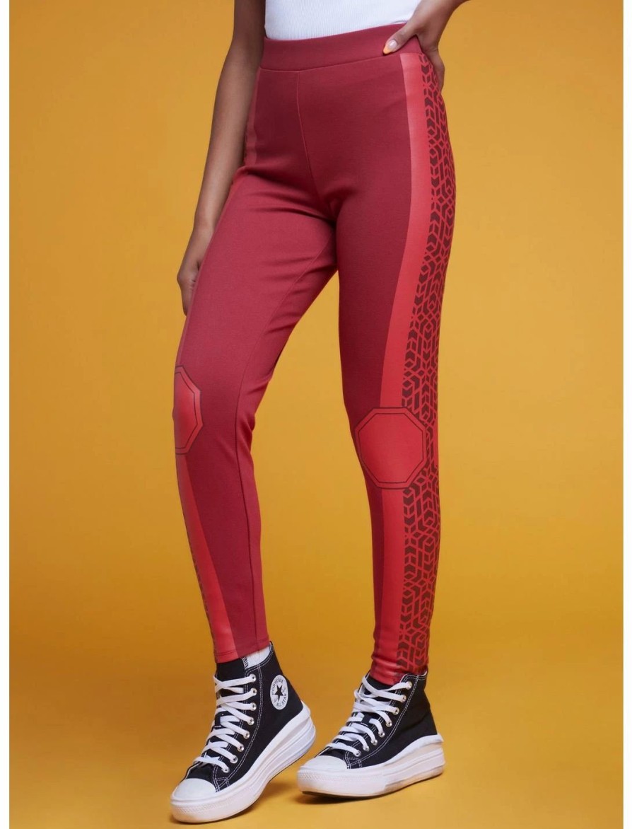 Bottoms * | Hunivers Her Universe Marvel Ms. Marvel Hero Leggings