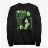 Sweaters And Cardigans * | Null Disney Kim Possible Shego Villain Sweatshirt