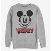 Sweaters And Cardigans * | Null Disney Mickey Mouse Heads Up Sweatshirt