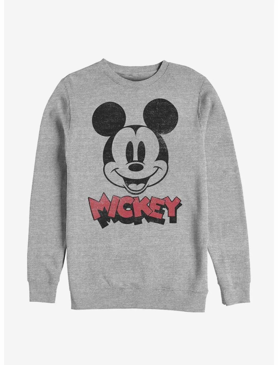 Sweaters And Cardigans * | Null Disney Mickey Mouse Heads Up Sweatshirt